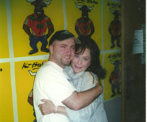 I met Loretta Lynn when she stopped by KBUL in Reno around 1999-2000. I was the Production Manager.
